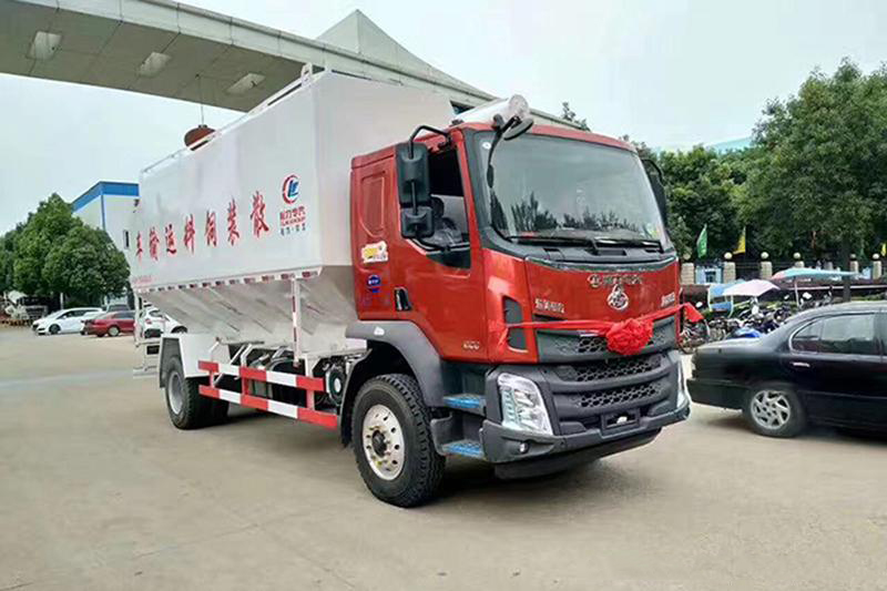 柳汽乘龍散裝飼料運輸車 柳汽乘龍散裝飼料運輸車