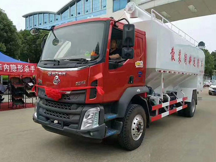 柳汽乘龍散裝飼料運輸車 柳汽乘龍散裝飼料運輸車
