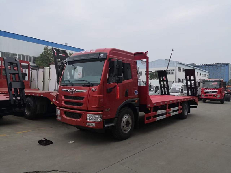 國(guó)六解放龍V單橋平板運(yùn)輸車 國(guó)六解放龍V單橋平板運(yùn)輸車