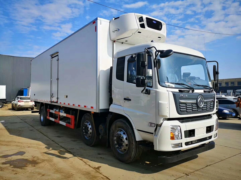 東風(fēng)天錦VR小三軸冷藏車 東風(fēng)天錦VR小三軸冷藏車