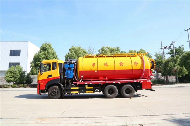 東風(fēng)天龍21方清洗吸污車國六