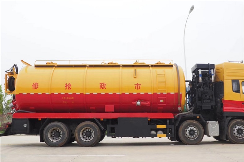 東風天龍前四后八32方清洗吸污車國六 東風天龍前四后八32方清洗吸污車國六