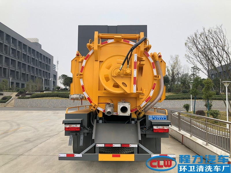 國六東風凱普特12.7方清洗吸污車